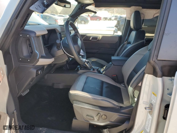 2024 Ford Bronco Wildtrak with VIN 1FMEE2BP6RLA70218, listed as a Copart auction lot 41918605 with 3,782 mi miles and Salvage Title. Bid and sale history available at carsss.com. Image 7.
