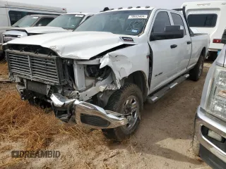 2021 Ram 2500 Tradesman with VIN 3C6UR5HJ9MG677915, listed as a Copart auction lot 78633404 with 63,746 mi miles and Salvage Title. Bid and sale history available at carsss.com. Image 1.