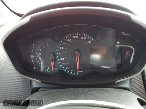 2017 Chevrolet Sonic LT with VIN 1G1JD6SB5H4142044, listed as a Copart auction lot 61571555 with 116,008 mi miles and Salvage title. Bid and sale history available at DreamBid. Image 9.