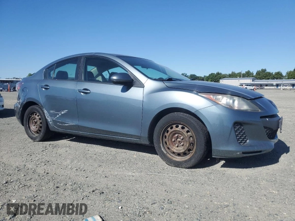 2013 Mazda 3 i SV with VIN JM1BL1TGXD1784850, listed as a Copart auction lot 56801595 with 248,473 mi miles and Clean Title. Bid and sale history available at DreamBid. Image 4.