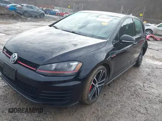 2017 Volkswagen Golf GTI S with VIN 3VW547AU5HM065033, listed as a IAAI auction lot 41461817 with 114,879 mi miles. Bid and sale history available at carsss.com. Image 19.