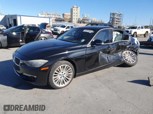 2015 BMW 3 Series 328i with VIN WBA3A5G52FNS84958, listed as a Copart auction lot 48781665 with 127,675 mi miles and Salvage Title. Bid and sale history available at carsss.com. Image 1.