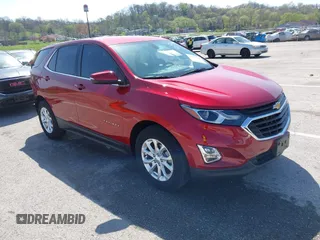 2019 Chevrolet Equinox LT with VIN 2GNAXKEV8K6149676, listed as a IAAI auction lot 41952799 with 52,856 mi miles and . Bid and sale history available at DreamBid. Image 1.
