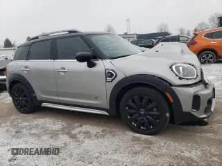 2024 MINI Countryman Cooper S with VIN WMZ83BR01R3S11454, listed as a Copart auction lot 46306335 with 14,667 mi miles and Salvage Title. Bid and sale history available at carsss.com. Image 4.