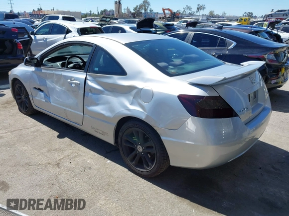 2008 Honda Civic Cpe Si with VIN 2HGFG21578H704670, listed as a IAAI auction lot 41858703 with 152,193 mi miles. Bid and sale history available at carsss.com. Image 3.