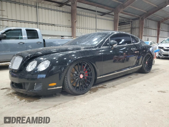 2008 Bentley Continental GT z VIN SCBCR73W28C058488, wystawiony jako Copart lot #58029645 z przebiegiem 88 945 mil mil oraz Szkoda całkowita • Salvage title. Historia ofert i sprzedaży dostępna na DreamBid. Obrazek 1.