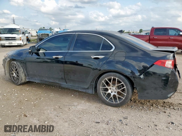 2012 Acura TSX Special Edition with VIN JH4CU2F88CC013106, listed as a Copart auction lot 59029865 with 184,338 mi miles and Salvage title. Bid and sale history available at DreamBid. Image 2.