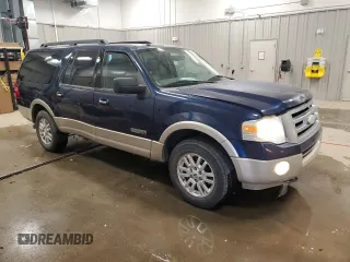 2008 Ford Expedition EL Eddie Bauer with VIN 1FMFK18528LA46090, listed as a Copart auction lot 86329694 with 188,208 mi miles and Clean Title. Bid and sale history available at carsss.com. Image 4.