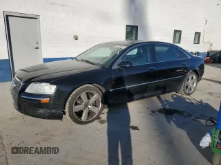 2006 Audi A8 4.2L z VIN WAUML44E46N025255, wystawiony jako Copart lot #48436035 z przebiegiem 150 567 mil mil oraz Tytuł czysty. Historia ofert i sprzedaży dostępna na DreamBid. Obrazek 1.