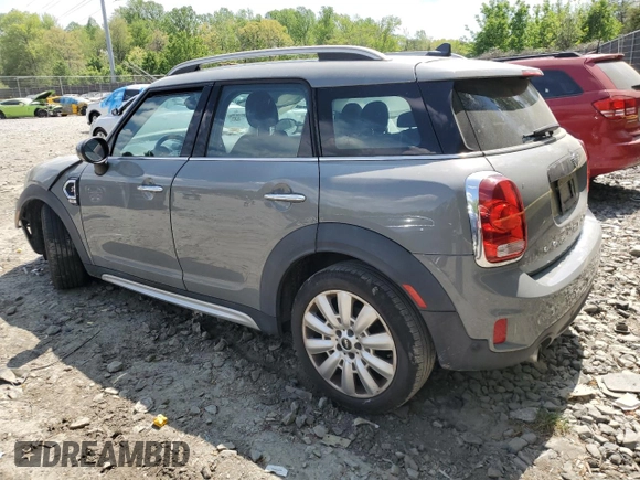 2019 MINI Countryman Cooper S with VIN WMZYT5C57K3G94947, listed as a Copart auction lot 54094365 with 22,096 mi miles and Salvage title. Bid and sale history available at DreamBid. Image 2.