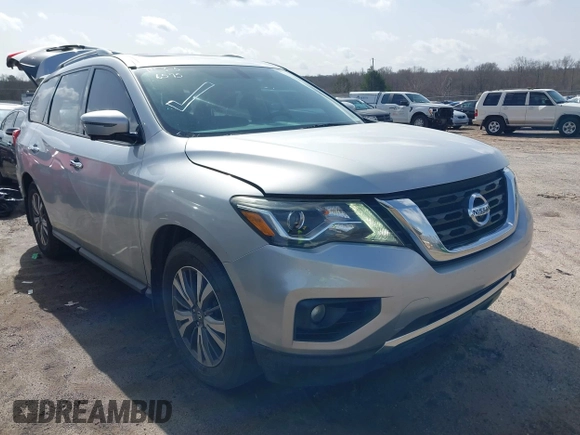 2017 Nissan Pathfinder SV with VIN 5N1DR2MNXHC603746, listed as a IAAI auction lot 41736575 with 174,439 mi miles and . Bid and sale history available at DreamBid. Image 1.