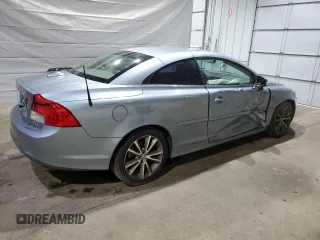 2012 Volvo C70 T5 with VIN YV1672MC6CJ131836, listed as a Copart auction lot 59849265 with 123,873 mi miles and Salvage title. Bid and sale history available at DreamBid. Image 3.