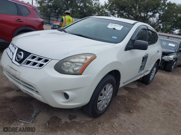 2015 Nissan Rogue Select S with VIN JN8AS5MT3FW163882, listed as a IAAI auction lot 41702353 with 85,359 mi miles. Bid and sale history available at carsss.com. Image 2.