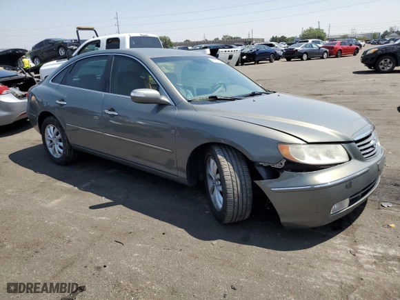 2008 Hyundai Azera Limited with VIN KMHFC46F68A274518, listed as a Copart auction lot 65783404 with 155,888 mi miles and Salvage Title. Bid and sale history available at carsss.com. Image 4.