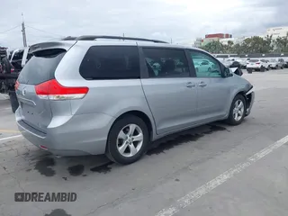 2012 Toyota Sienna LE AAS with VIN 5TDKK3DC8CS232582, listed as a IAAI auction lot 42068684 with 89,556 mi miles and . Bid and sale history available at DreamBid. Image 4.