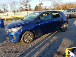 2018 Kia Rio LX with VIN 3KPA25AB9JE086509, listed as a Copart auction lot 85435584 with 125,714 mi miles and Salvage Title. Bid and sale history available at DreamBid. Image 1.