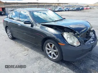 2006 Infiniti G35 with VIN JNKCV51E36M521994, listed as a IAAI auction lot 41745035 with 148,730 mi miles. Bid and sale history available at carsss.com. Image 1.