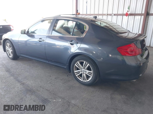 2011 Infiniti G25 Journey with VIN JN1DV6AP7BM602734, listed as a IAAI auction lot 42001079 with Not Provided miles. Bid and sale history available at carsss.com. Image 3.