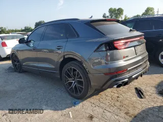 2021 Audi SQ8 Premium Plus with VIN WA1AWBF18MD034582, listed as a Copart auction lot 65958394 with 23,737 mi miles and Salvage Title. Bid and sale history available at DreamBid. Image 2.