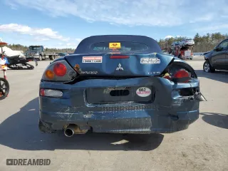 2004 Mitsubishi Eclipse GTS with VIN 4A3AE75H74E135673, listed as a Copart auction lot 47550275 with 0 mi miles and Salvage Title. Bid and sale history available at carsss.com. Image 6.