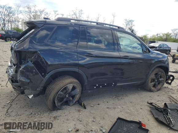 2021 Honda Passport Elite с VIN 5FNYF8H01MB033021, выставлен на аукционе Copart как лот 53395775 с пробегом 50 643 миль миль и Списание • Salvage title. История ставок и продаж доступна на DreamBid. Изображение 3.