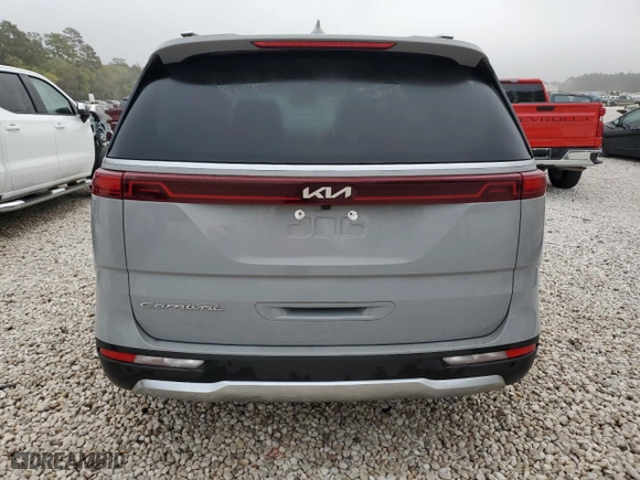 2022 Kia Carnival SX with VIN KNDNE5H39N6184863, listed as a Copart auction lot 45818774 with 41,806 mi miles and Salvage Title. Bid and sale history available at carsss.com. Image 6.