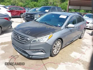 2016 Hyundai Sonata Sport with VIN 5NPE34AF9GH299993, listed as a IAAI auction lot 42212488 with 174,898 mi miles and . Bid and sale history available at carsss.com. Image 2.