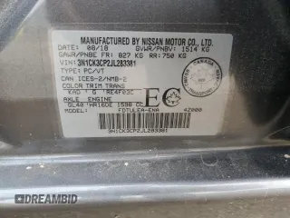 2018 Nissan Micra S z VIN 3N1CK3CP2JL283381, wystawiony jako Copart lot #77758774 z przebiegiem 32 348 mil mil oraz Szkoda całkowita • Salvage title. Historia ofert i sprzedaży dostępna na DreamBid. Obrazek 12.