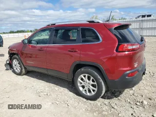 2017 Jeep Cherokee Latitude with VIN 1C4PJMCS7HW525503, listed as a Copart auction lot 58269015 with 110,455 mi miles and Salvage title. Bid and sale history available at DreamBid. Image 2.