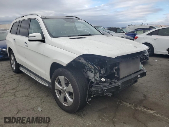 2019 Mercedes-Benz GLS with VIN 4JGDF6EE0KB240529, listed as a Copart auction lot 71118283 with 24,714 mi miles. Bid and sale history available at carsss.com. Image 4.