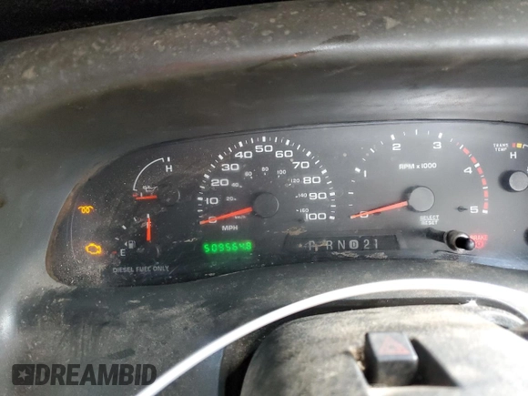 2002 Ford Super Duty F-250 XL with VIN 1FTNF20F52EA73407, listed as a Copart auction lot 46986155 with 509,564 mi miles and Salvage Title. Bid and sale history available at carsss.com. Image 9.