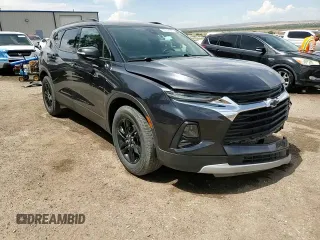 2022 Chevrolet Blazer LT with VIN 3GNKBJR41NS236338, listed as a Copart auction lot 59004265 with 61,561 mi miles and Salvage title. Bid and sale history available at DreamBid. Image 15.