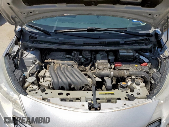 2015 Nissan Note S with VIN 3N1CE2CP3FL401317, listed as a Copart auction lot 56860505 with 162,813 mi miles and Salvage title. Bid and sale history available at DreamBid. Image 12.