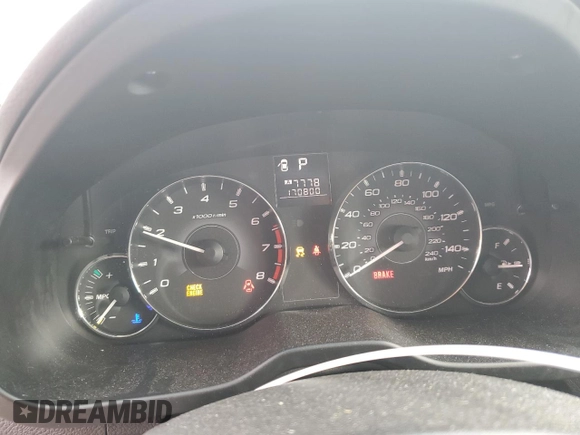 2011 Subaru Legacy Limited with VIN 4S3BMBJ67B3248730, listed as a Copart auction lot 87197964 with 170,800 mi miles and Clean title. Bid and sale history available at DreamBid. Image 9.