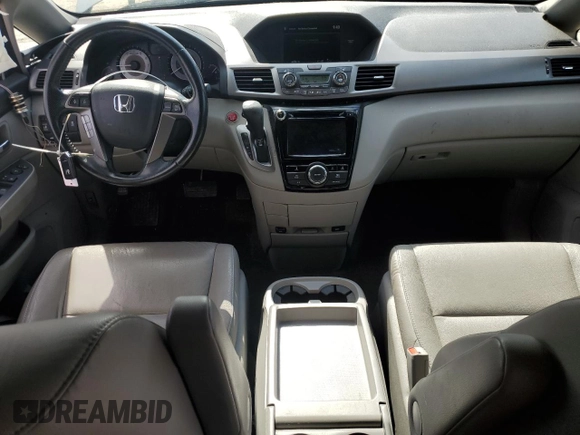 2016 Honda Odyssey EX-L with VIN 5FNRL5H65GB117587, listed as a Copart auction lot 50508535 with 105,001 mi miles and Salvage Title. Bid and sale history available at DreamBid. Image 8.