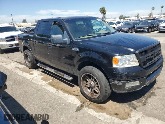 2005 Ford F-150 XLT z VIN 1FTPW125X5KC40972, wystawiony jako Copart lot #61312075 z przebiegiem 175 128 mil mil oraz Czysty tytuł • Clean title. Historia ofert i sprzedaży dostępna na DreamBid. Obrazek 4.