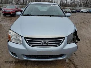 2008 Kia Spectra EX with VIN KNAFE121085561270, listed as a Copart auction lot 81918313 with 96,708 mi miles and Clean Title. Bid and sale history available at carsss.com. Image 5.