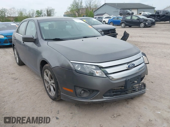 2012 Ford Fusion SE with VIN 3FAHP0HAXCR281729, listed as a IAAI auction lot 42147775 with 112,303 mi miles and . Bid and sale history available at carsss.com. Image 1.