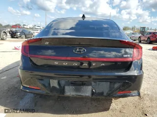 2020 Hyundai Sonata SEL Plus with VIN 5NPEJ4J21LH018430, listed as a Copart auction lot 50980045 with 53,921 mi miles and Non Repairable. Bid and sale history available at carsss.com. Image 6.