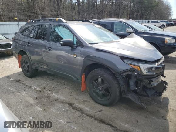 2022 Subaru Outback Wilderness with VIN 4S4BTGUDXN3242155, listed as a Copart auction lot 47000645 with 44,622 mi miles and Salvage Title. Bid and sale history available at DreamBid. Image 4.