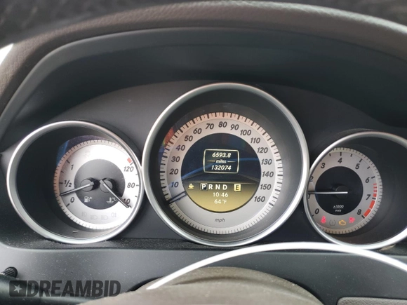 2012 Mercedes-Benz C-Class C 300 Sport with VIN WDDGF8BB3CR233158, listed as a Copart auction lot 49385975 with 132,074 mi miles and Salvage Title. Bid and sale history available at carsss.com. Image 9.