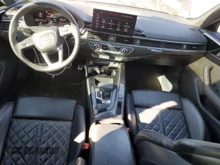 2021 Audi S4 Premium Plus with VIN WAUB4AF40MA049399, listed as a Copart auction lot 80660494 with 33,906 mi miles and Salvage Title. Bid and sale history available at carsss.com. Image 8.
