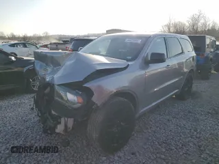 2015 Dodge Durango SXT with VIN 1C4RDJAG8FC810450, listed as a Copart auction lot 48886965 with 184,992 mi miles and Salvage Title. Bid and sale history available at carsss.com. Image 1.