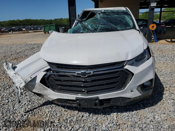 2020 Chevrolet Traverse Premier with VIN 1GNERKKW4LJ127266, listed as a Copart auction lot 52258785 with Not provided miles and Salvage title. Bid and sale history available at DreamBid. Image 5.