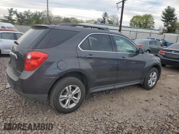 2013 Chevrolet Equinox LT with VIN 2GNFLEEK1D6121312, listed as a Copart auction lot 54044815 with 96,411 mi miles and Salvage Title. Bid and sale history available at DreamBid. Image 3.