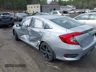 2019 Honda Civic Sport with VIN 2HGFC2F86KH548823, listed as a IAAI auction lot 41898140 with 39,907 mi miles and . Bid and sale history available at DreamBid. Image 3.