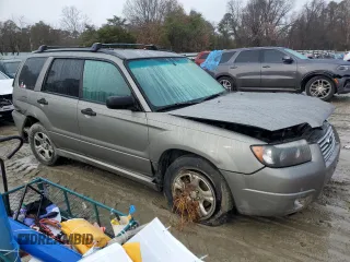 2006 Subaru Forester 2.5 X with VIN JF1SG63656H719767, listed as a Copart auction lot 84813244 with 74,468 mi miles and Salvage Title. Bid and sale history available at carsss.com. Image 4.