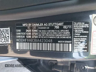 2011 Mercedes-Benz E 550 Luxury с VIN WDDHF9AB3BA423048, выставлен на аукционе IAAI как лот 42164692 с пробегом 79 823 миль миль и . История ставок и продаж доступна на DreamBid. Изображение 9.