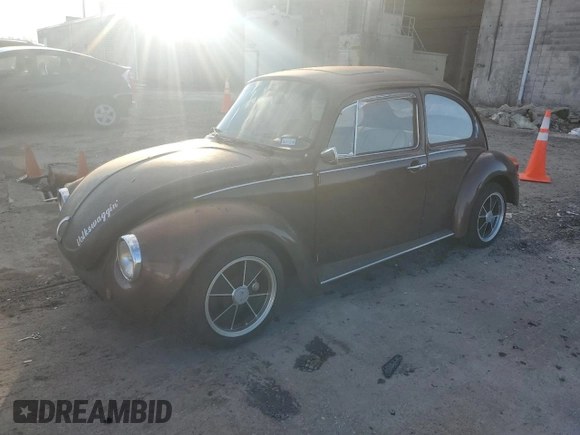 1974 Volkswagen Beetle с VIN 1342739124, выставлен на аукционе Copart как лот 87284364 с пробегом 2 584 миль миль и Чистый • Clean title. История ставок и продаж доступна на DreamBid. Изображение 1.