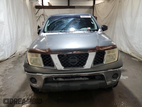 2007 Nissan Frontier SE with VIN 1N6AD09W27C435303, listed as a Copart auction lot 88061645 with 288,999 mi miles and Salvage Title. Bid and sale history available at carsss.com. Image 5.